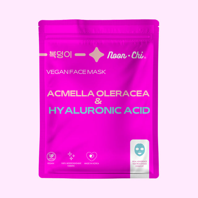 Acmella Oleracea & Hyaluronic Acid Mask
